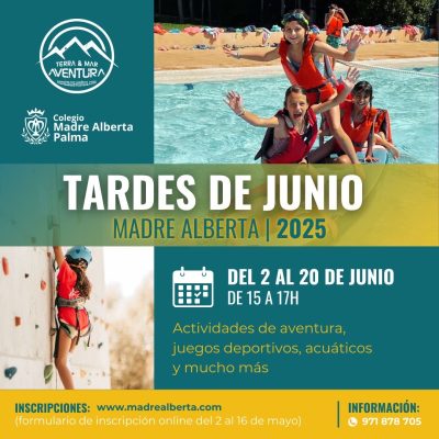 Flyer Tardes Junio 2025
